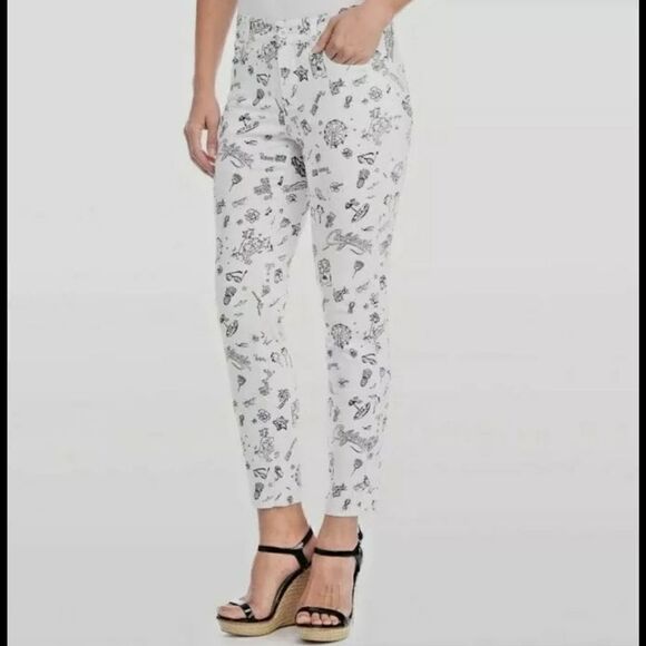 NYDJ Not Your Daughters Jeans Clarissa Skinny Ankle California White Size 6. - Picture 1 of 11